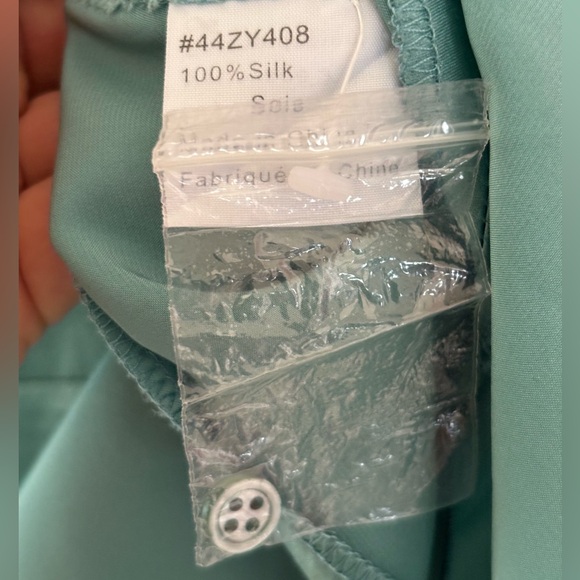 Sandra Angelozzi 100% silk blouse - Picture 12 of 14